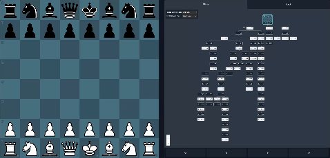 chesscloud opening tree